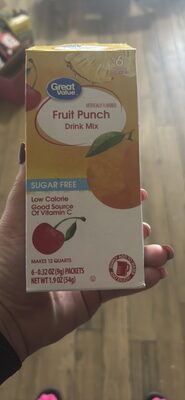 Fruit Punch Drink Mix, Fruit Punch