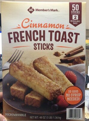 Cinnamon French Toast Sticks, Cinnamon