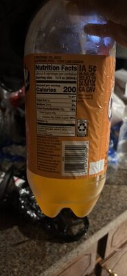 Orange Flavored Soda, Orange