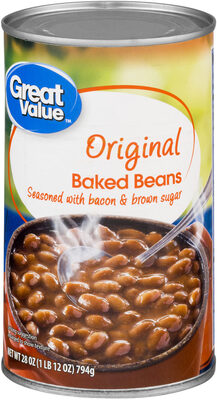 Original Baked Beans Seasoned With Bacon & Brown Sugar, Original