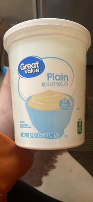 Plain Nonfat Yogurt, Plain