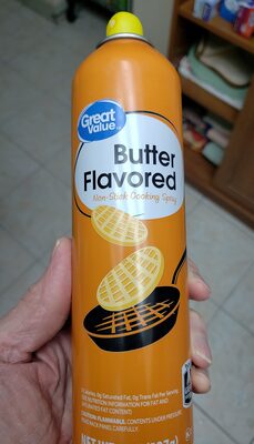 Butter Flavored No Stick Cooking Spray, Butter