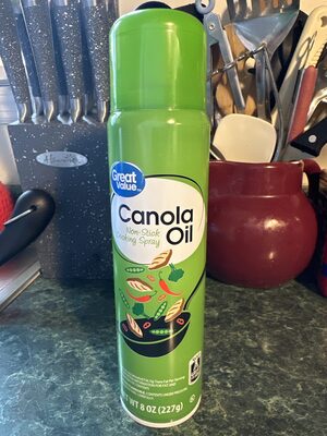 Canola Oil No Stick Cooking Spray