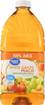 White Grape Peach Juice, White Grape Peach