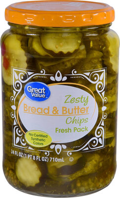 Zesty Bread & Butter Chips, Zesty Bread & Butter