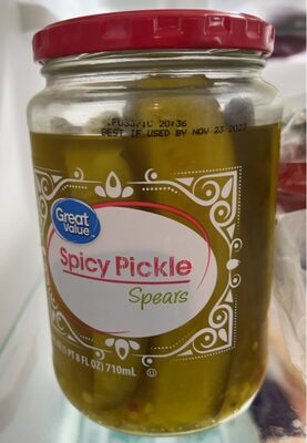 Spicy Pickle Spears, Spicy Pickle