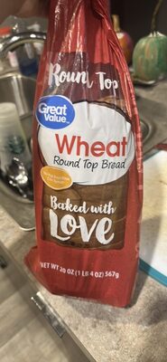 Wheat Round Top Bread, Wheat