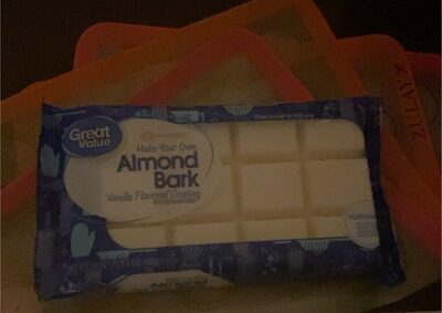 Vanilla Flavored Coating Almond Bark, Vanilla