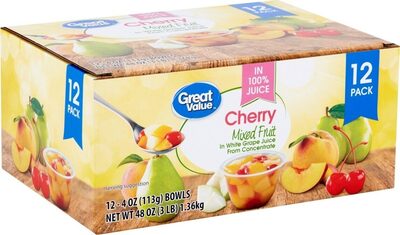 Cherry Mixed Fruit In Juice, Cherry In Juice