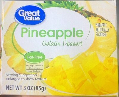 Pineapple Gelatin Dessert, Pineapple