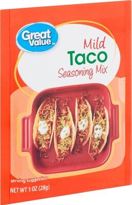Mild Taco Seasoning Mix, Mild Taco