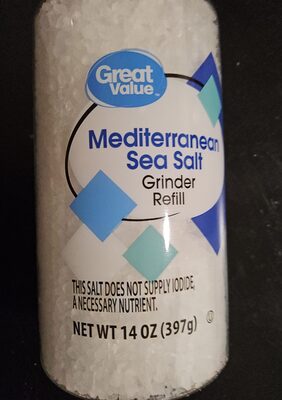 Mediterranean Sea Salt Refill, Mediterranean