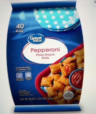 Pepperoni Pizza Snack Rolls, Pepperoni