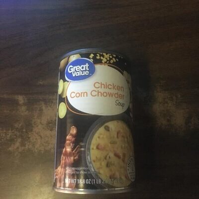 Chicken Corn Chowder Soup, Chicken Corn Chowder