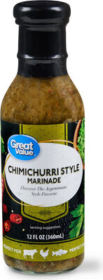 Chimichurri Style Marinade, Chimichurri Style