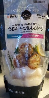 Raw Wild Caught Sea Scallops