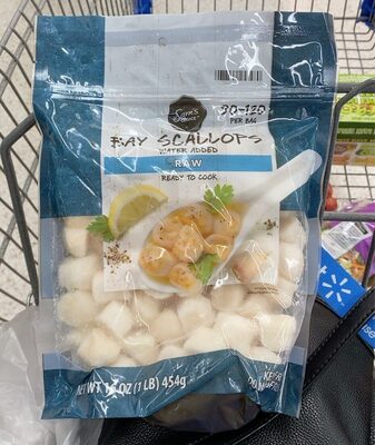 Raw Bay Scallops