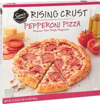 Pepperoni Premium Deli Style Pepperoni Rising Crust Pizza, Pepperoni
