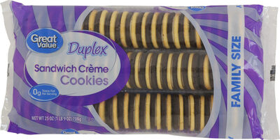 Duplex Sandwich Creme Cookies, Duplex