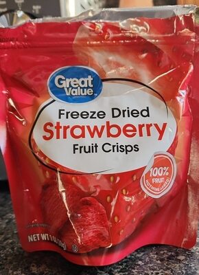 Strawberry Freeze Dried Fruit Crisps, Strawberry