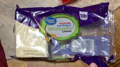 Mozzarella Low-Moisture Whole Milk Cheese, Mozzarella