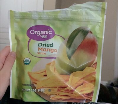Mango Organic Dried Strips, Mango