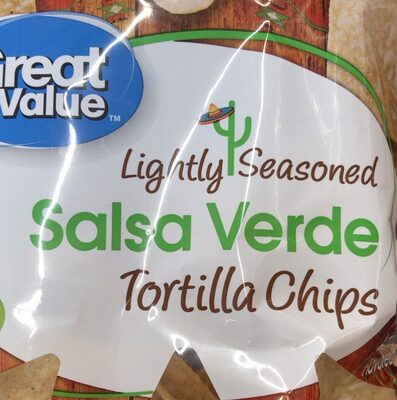 Salsa Verde Lightly Seasoned Tortilla Chips, Salsa Verde