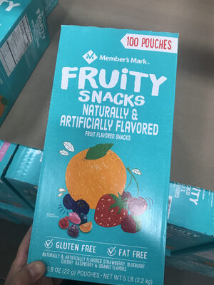 Fruity Snacks, Strawberry, Blueberry, Cherry, Raspberry & Orange