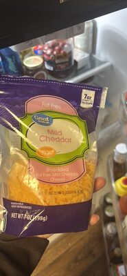 Mild Cheddar Fat Free Shredded Cheese, Mild Cheddar
