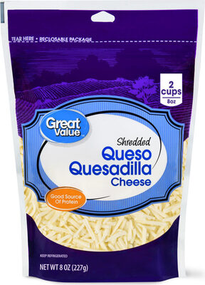 Queso Quesadilla Shredded Cheese, Queso Quesadilla