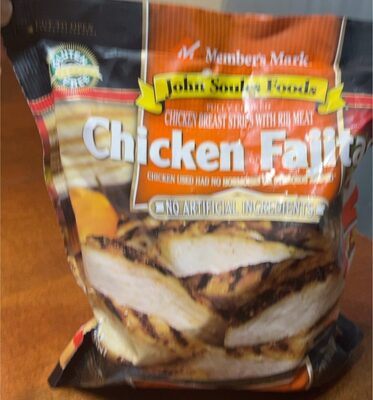 Chicken Breast Strips With Rib Meat Fajitas, Chicken