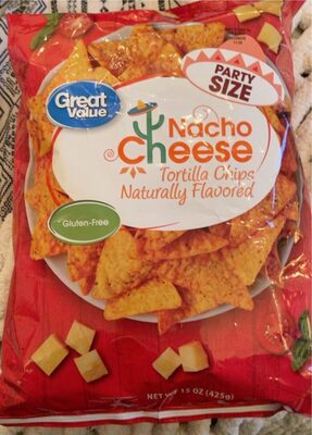 Nacho Cheese Tortilla Chips, Nacho Cheese