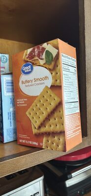 Buttery Smooth Textured Crackers, Buttery Smooth