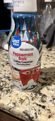 Peppermint Bark Coffee Creamer, Peppermint Bark