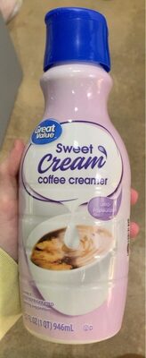 Sweet Cream Dairy Coffee Creamer, Sweet Cream