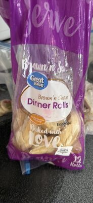 Brown'N Serve Dinner Rolls, Brown'N Serve