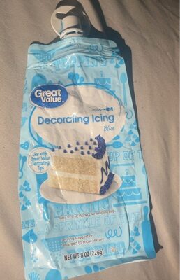 Decorating Icing, Blue