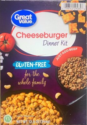 Cheeseburger Dinner Kit, Cheeseburger