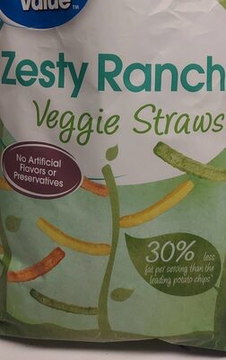 Zesty Ranch Veggie Straws, Zesty Ranch