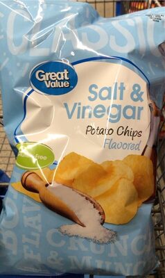 Salt & Vinegar Potato Chips, Salt & Vinegar