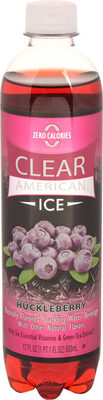 Huckleberry Flavored Sparkling Water Beverage, Huckleberry