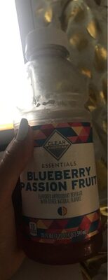 Blueberry Passion Fruit Flavored Antioxidant Beverage, Blueberry Passion Fruit