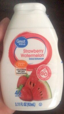 Strawberry Watermelon Drink Enhancer, Strawberry Watermelon