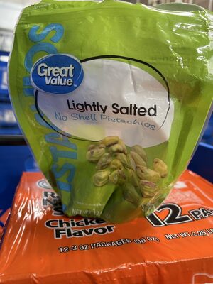 Lightly Salted No Shell Pistachios, Lightly Salted