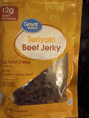 Teriyaki Beef Jerky, Teriyaki