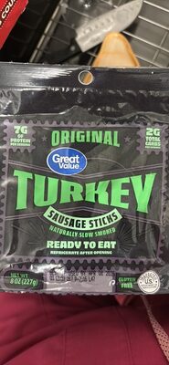 Original Turkey Sausage Sticks, Original