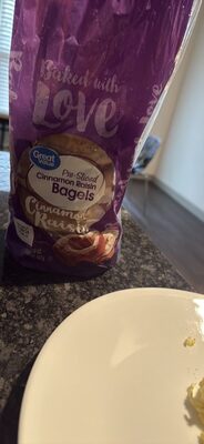 Cinnamon Raisin Pre-Sliced Bagels, Cinnamon Raisin