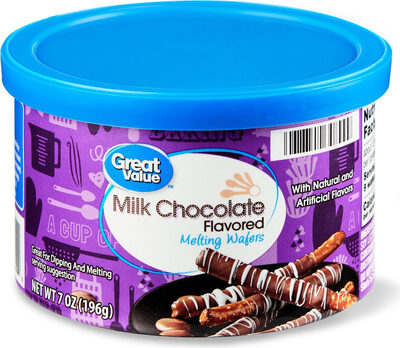 Milk Chocolate Melting Wafers, Milk Chocolate
