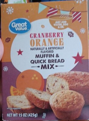 Fall Cranberry Orange Muffin & Quick Bread Mix, Fall Cranberry Orange