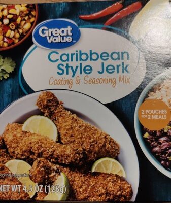 Caribbean Style Jerk Coating & Seasoning Mix, Caribbean Style Jerk